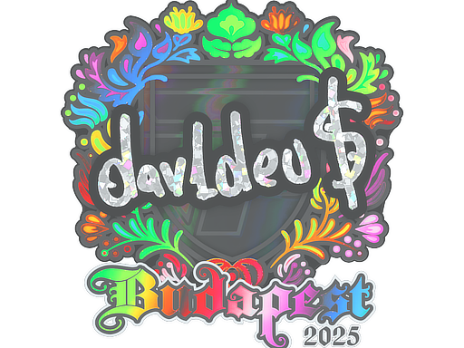 Sticker | dav1deuS | Budapest 2025