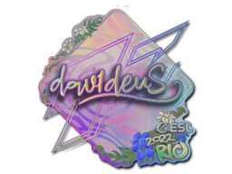Sticker | dav1deuS | Rio 2022