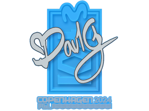 Sticker | dav1g | Copenhagen 2024