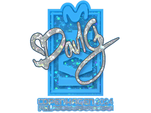 Sticker | dav1g (Glitter) | Copenhagen 2024