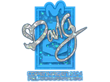Artwork for Sticker | dav1g (Glitter) | Copenhagen 2024