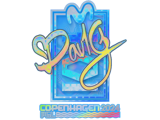 Sticker | dav1g (Holo) | Copenhagen 2024