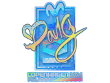 Artwork for Sticker | dav1g (Holo) | Copenhagen 2024