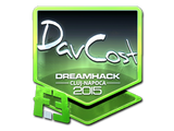 Artwork for Sticker | DavCost (Foil) | Cluj-Napoca 2015