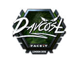 Artwork for Sticker | DavCost (Foil) | London 2018