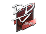 Artwork for Sticker | DD | Boston 2018