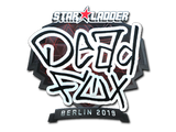 Artwork for Sticker | DeadFox (Foil) | Berlin 2019