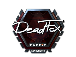 Sticker | DeadFox | London 2018