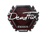 Artwork for Sticker | DeadFox | London 2018