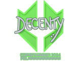 Artwork for Sticker | decenty | Copenhagen 2024