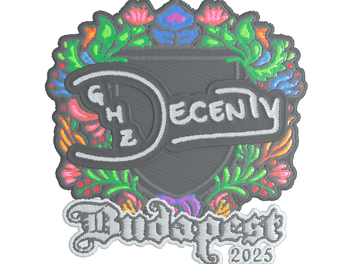 Sticker | decenty | Budapest 2025