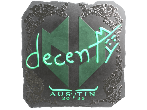 Sticker | decenty | Austin 2025
