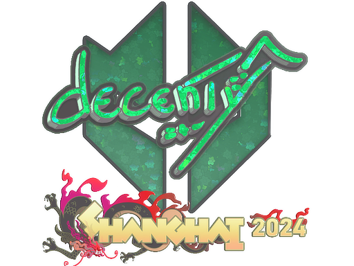Sticker | decenty | Shanghai 2024