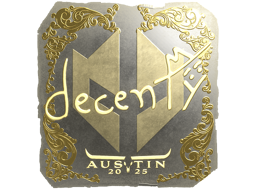 Sticker | decenty | Austin 2025