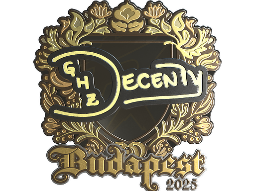 Sticker | decenty | Budapest 2025