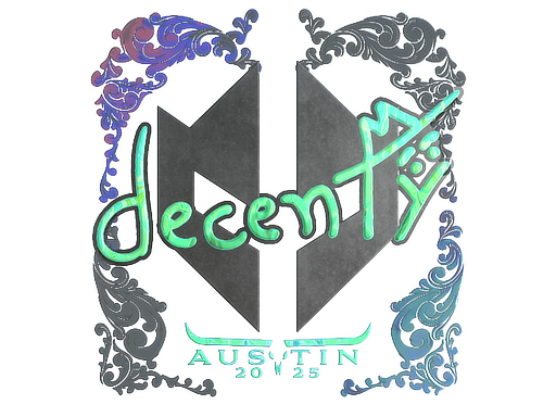 Sticker | decenty | Austin 2025