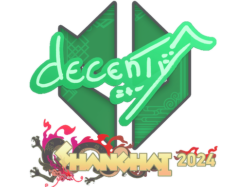 Sticker | decenty | Shanghai 2024