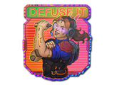 Artwork for Sticker | Defuse It (Holo)