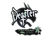 Artwork for Sticker | degster (Glitter) | Antwerp 2022