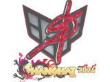 Artwork for Sticker | degster (Glitter) | Shanghai 2024