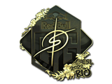 Artwork for Sticker | degster (Gold) | Rio 2022