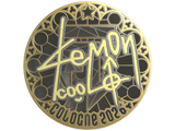 Artwork for Sticker | dem0n (Gold) | Cologne 2026