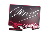 Artwork for Sticker | denis | Cologne 2015