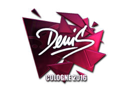 Sticker | denis | Cologne 2016