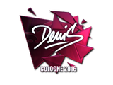Artwork for Sticker | denis (Foil) | Cologne 2016
