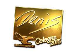 Sticker | denis | Cologne 2015