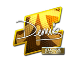 Artwork for Sticker | dennis (Foil) | Atlanta 2017