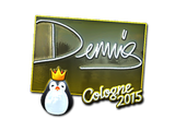 Artwork for Sticker | dennis (Foil) | Cologne 2015