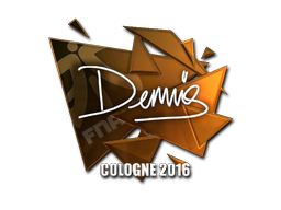 Sticker | dennis | Cologne 2016