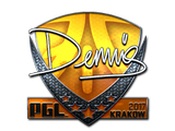 Artwork for Sticker | dennis (Foil) | Krakow 2017