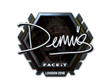 Artwork for Sticker | dennis (Foil) | London 2018