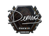 Artwork for Sticker | dennis | London 2018