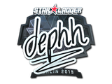 Artwork for Sticker | dephh (Foil) | Berlin 2019