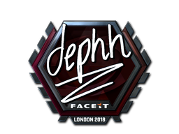 Sticker | dephh | London 2018