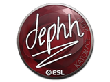 Artwork for Sticker | dephh | Katowice 2019