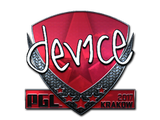 Artwork for Sticker | device (Foil) | Krakow 2017