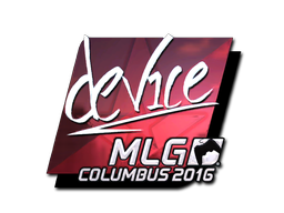 Sticker | device | MLG Columbus 2016