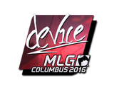 Sticker | device (Foil) | MLG Columbus 2016