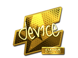 Artwork for Sticker | device (Gold) | Atlanta 2017