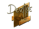 Artwork for Sticker | device (Gold) | Boston 2018