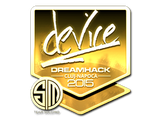 Artwork for Sticker | device (Gold) | Cluj-Napoca 2015