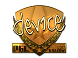 Artwork for Sticker | device (Gold) | Krakow 2017
