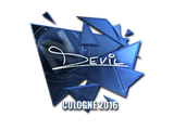 Artwork for Sticker | DEVIL (Foil) | Cologne 2016