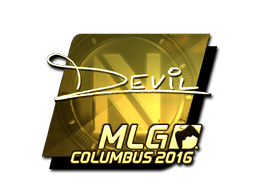 Sticker | DEVIL | MLG Columbus 2016