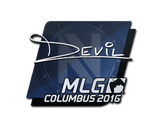 Sticker | DEVIL | MLG Columbus 2016