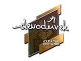 Sticker | devoduvek | Boston 2018